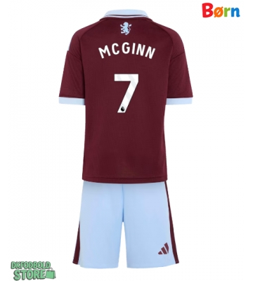 Aston Villa John McGinn #7 Replika Babytøj Hjemmebanesæt Børn 2026-27 Kortærmet (+ Korte bukser)